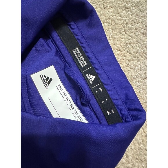 Adidas HPU High Point University Athletic Training purple women’s polo, size L - Picture 3 of 4